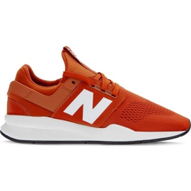 New Balance Ms247es Vintage Russet s bílým pomerančový