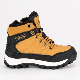 Ax Boxing Teplá obuv nad kotník žlutá