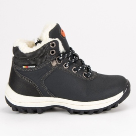 Ax Boxing Zimní obuv se zipem modrý