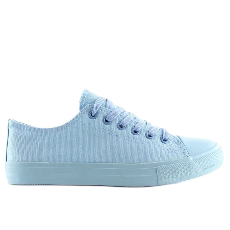 Dámské modré jednobarevné tenisky NB176 L.BLUE modrý