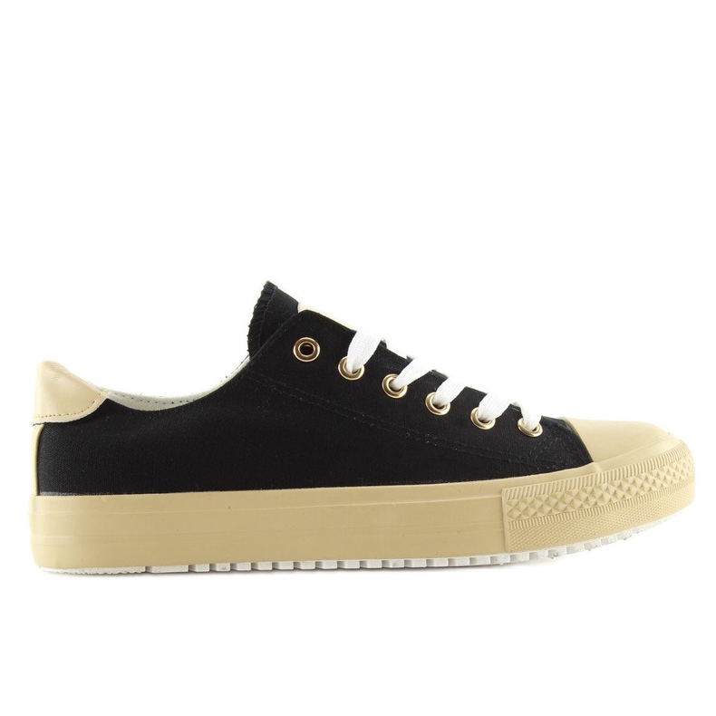 Černé dámské tenisky BL97P Black černá Černé dámské tenisky BL97P Black černá