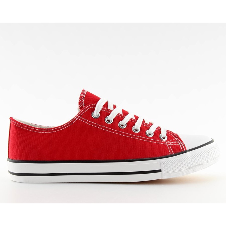 Klasické červené dámské tenisky XL03 Bigred