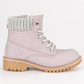 Plavky MCKEYLOR fialová