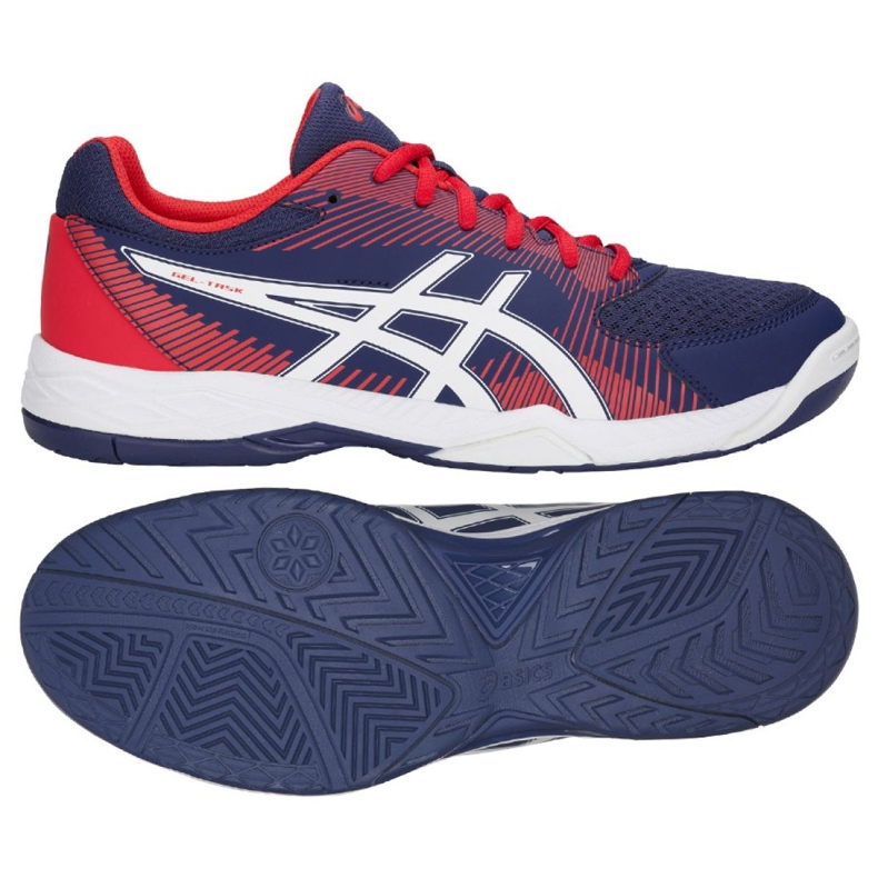Volejbalové boty Asics Gel Task M B704Y-400 námořnická modrá námořnická modrá