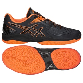 Házenkářské boty Asics Blast Ff M 1071A002-601 červený černý