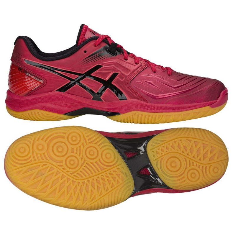 Házenkářské boty Asics Blast Ff M 1071A002-601 černá červené