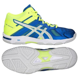 Volejbalové boty Asics Gel Beyond 5 Mt M B600N-400 vícebarevný modrý Volejbalové boty Asics Gel Beyond 5 Mt M B600N-400 vícebarevný modrý
