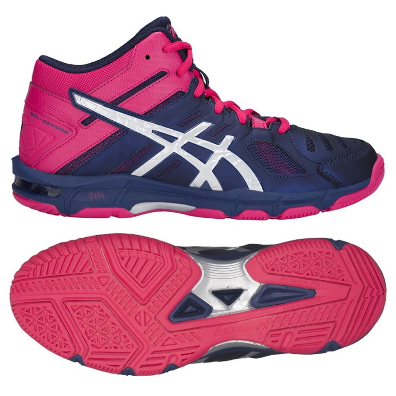Volejbalové boty Asics Gel Beyond 5 Mt W B650N-400 námořnická modrá námořnická modrá