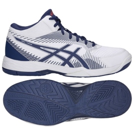 Volejbalové boty Asics Gel Task M B703Y-100 bílý bílý
