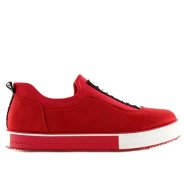 Červené dámské tenisky NB178 Red červený