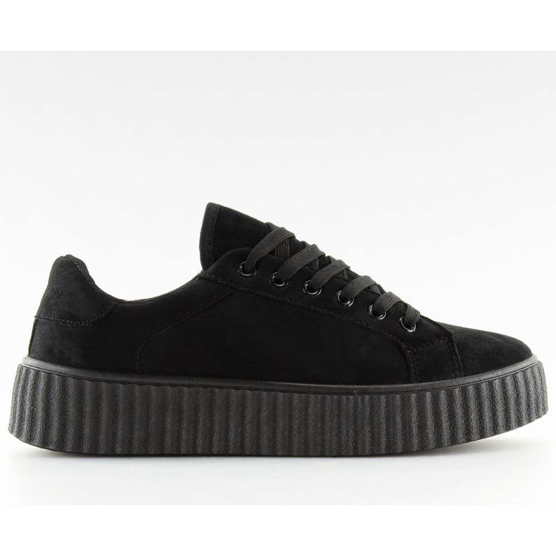 Černé tenisky AX03 Černé na vysoké podrážce černá