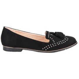 Super Me Pánové z černého semiše černý