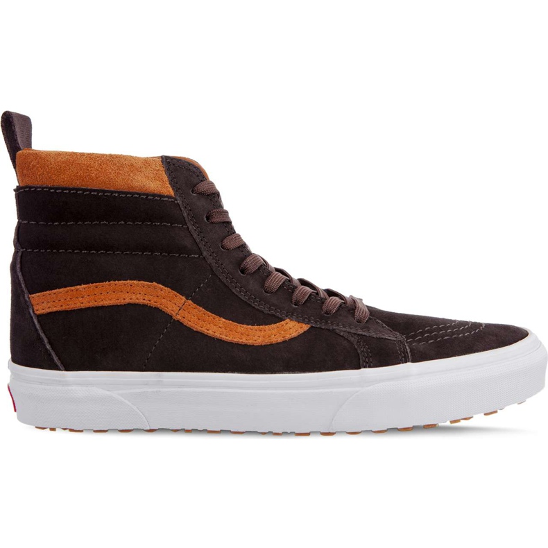 Vans Sk8 Hi Mte Uca Suede Čokoládový torte hnědý