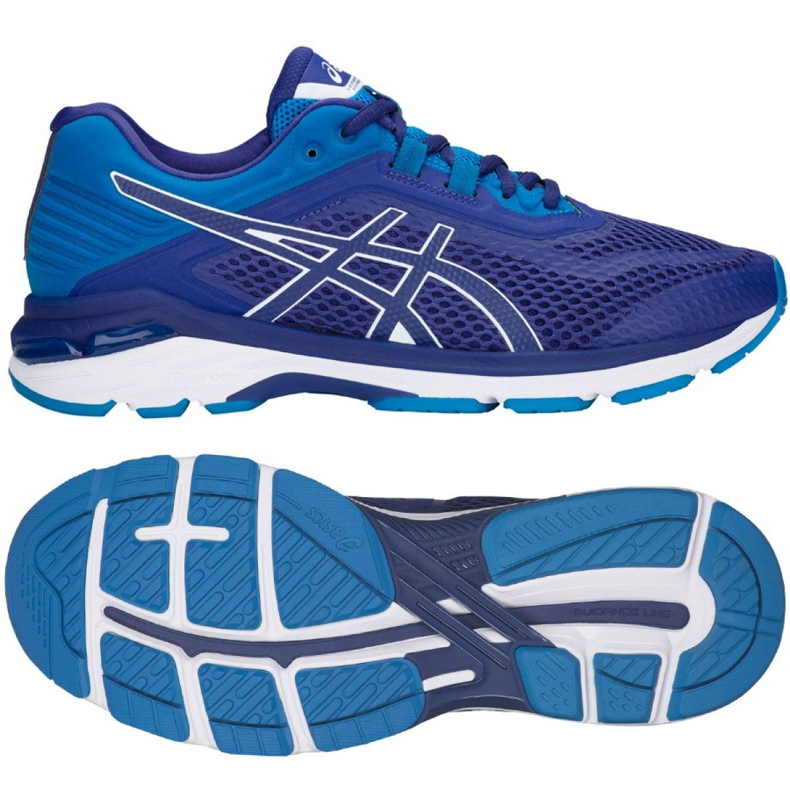 Běžecké boty Asics GT-2000 6 M T806N-400 modrý
