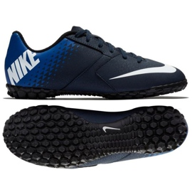 Kopačky Nike BombaX Tf Jr 826488-414 černý černý