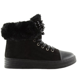 Černé silně izolované tenisky KK-97 Black černý