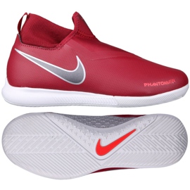 Sálová obuv Nike Phantom Vsn Academy Df Ic Jr AO3290-606 červený červený