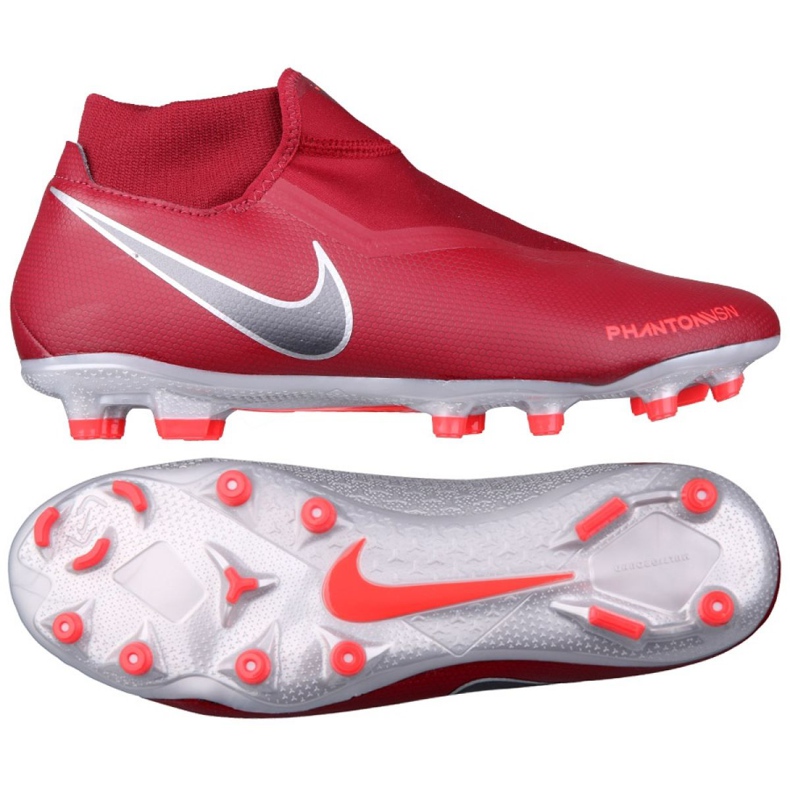 Kopačky Nike Phantom Vsn Academy Df Fg M AO3258-606 červené červené Kopačky Nike Phantom Vsn Academy Df Fg M AO3258-606 červené červené