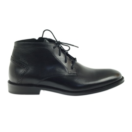 Black Boots zimní boty Badura 4663 černá