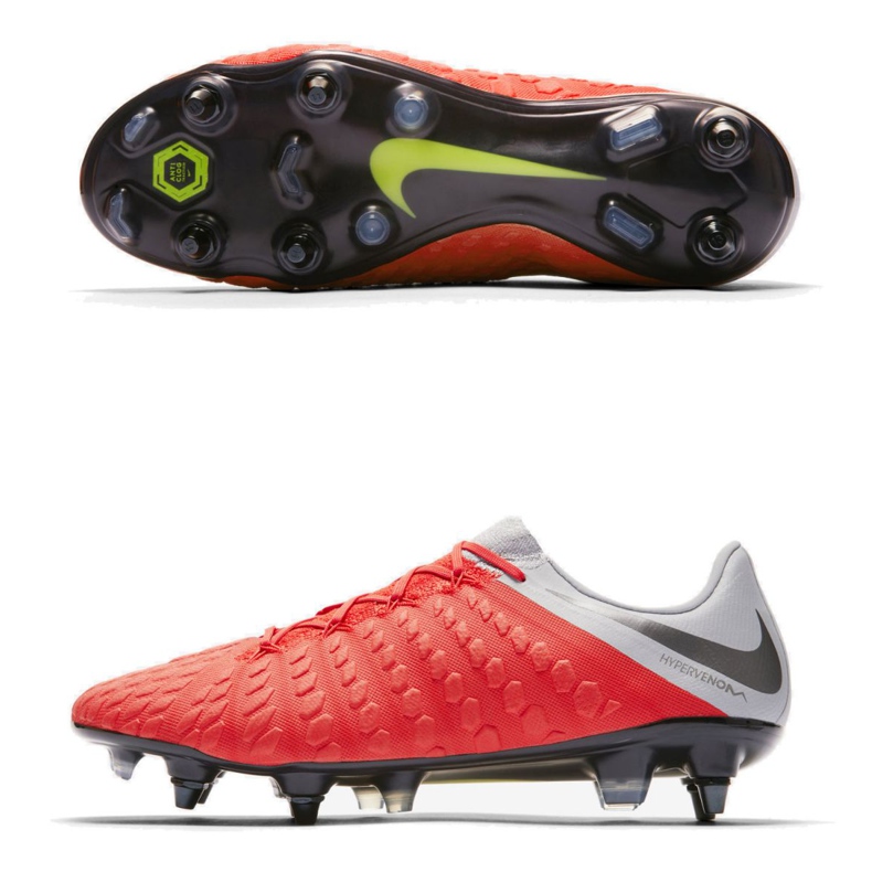 Kopačky Nike Hypervenom 3 Elite Sg Pro Ac M AJ3810-600 červené červené Kopačky Nike Hypervenom 3 Elite Sg Pro Ac M AJ3810-600 červené červené