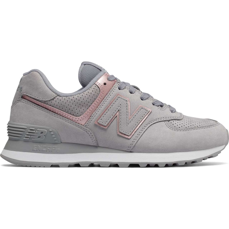 New Balance Wl574nbn Arctic Sky se šampaňským kovový šedá