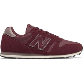 New Balance Ml373bgm Burgundsko červený