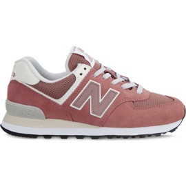 New Balance Wl574crc Červená červený
