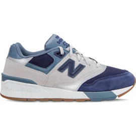 New Balance Silver Silver šedá vícebarevný námořnická modř