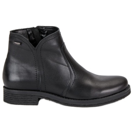 Nízké boty na zipu VINCEZA černý