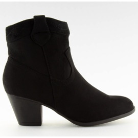 Černé dámské boty QQ120 Black černá