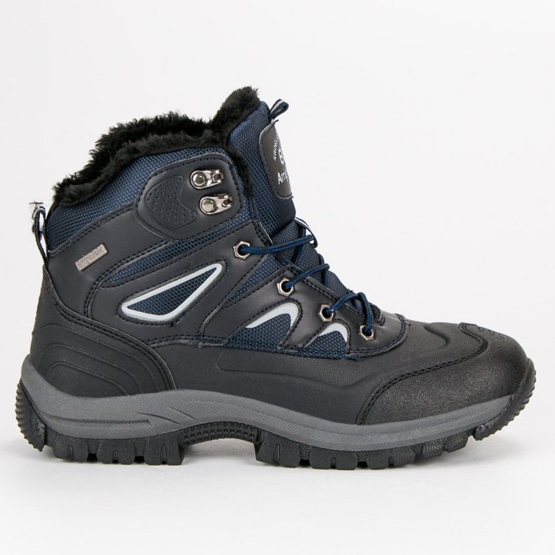 Arrigo Bello Pánská obuv na zimu námořnická modrá