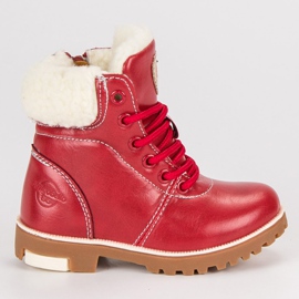 Arrigo Bello Červené lapače zipu červený