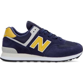 New Balance Ml574smb pigment s mosazí žluť námořnická modř