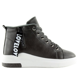 Šedé kotníkové tenisky A29 Grey šedá