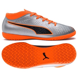 Sálová obuv Puma One 4 Syn It Jr 104783 01 vícebarevný stříbro
