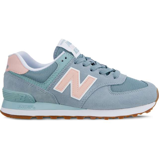 New Balance Wl574flb letní kouř kouř modrý s himálajskou růžovou