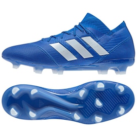 Kopačky Adidas Nemeziz 18.1 FG M DB2080 modrý