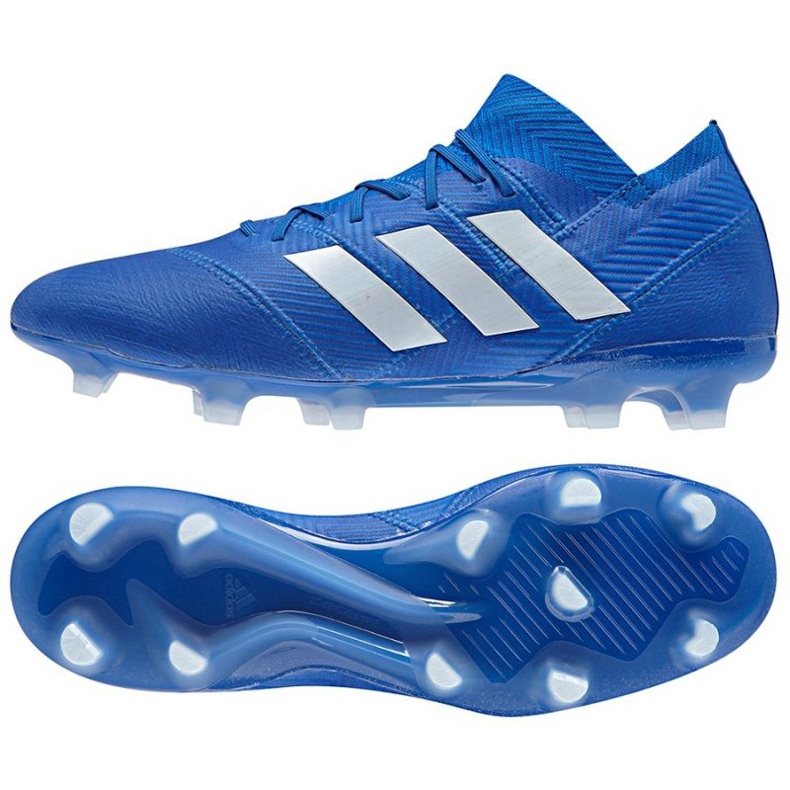 Kopačky Adidas Nemeziz 18.1 FG M DB2080 modrý