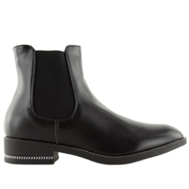 Černé dámské boty Chelsea NC700 Black černý