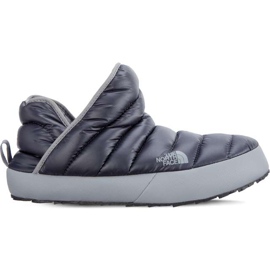 The North Face Pánská Thermoball Traction Bootie 090 Lesklý černý Pearl Griffin Grey šedá