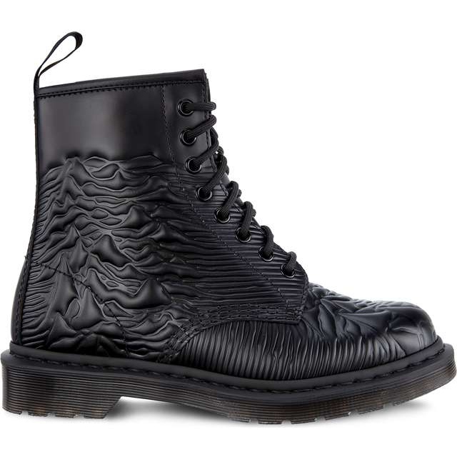 Dr. Martens 1460 Unknown Pleasures Black Neznámý Smooth černá