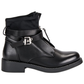 Seastar Neformální dámské kozačky černý