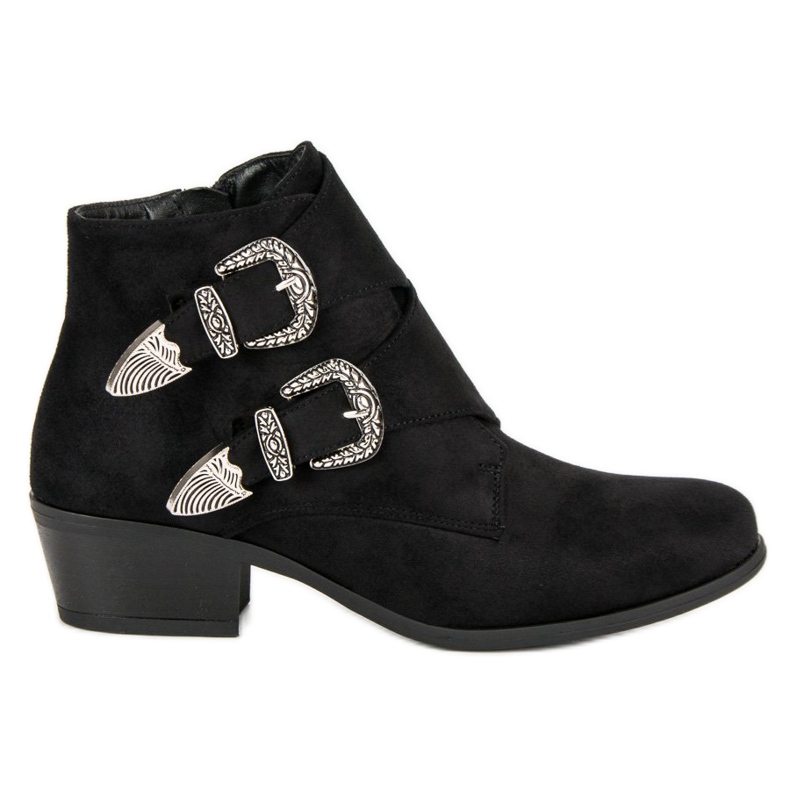 Seastar Neformální černé kotníkové boty černá