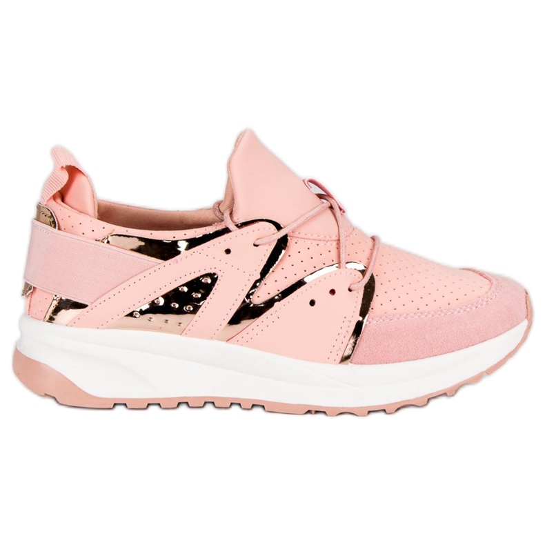 Stylová sportovní obuv růžový