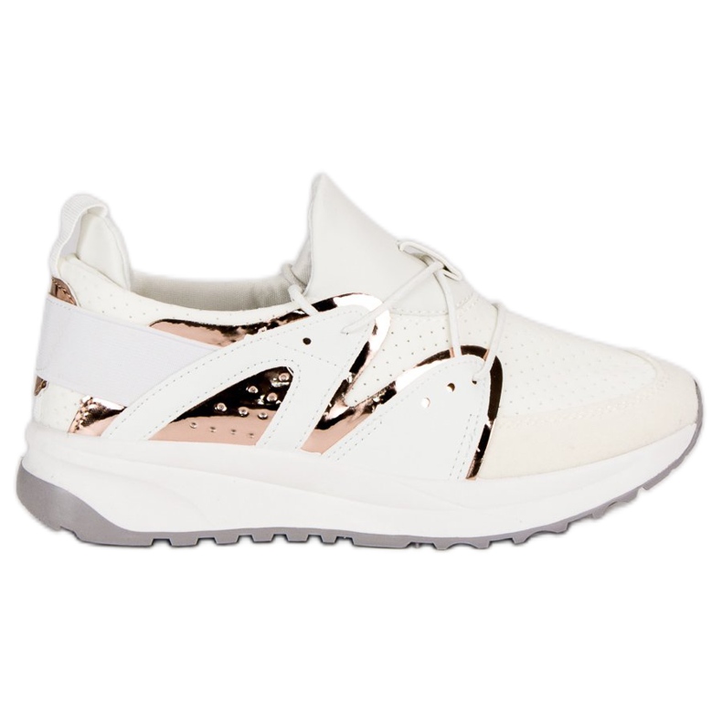 Stylová sportovní obuv bílý