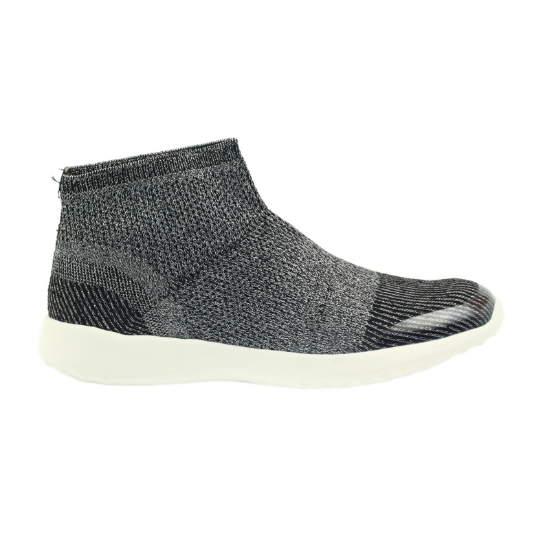 American Club American Black Sports Sports Shoes 17044 Black/Silver černá