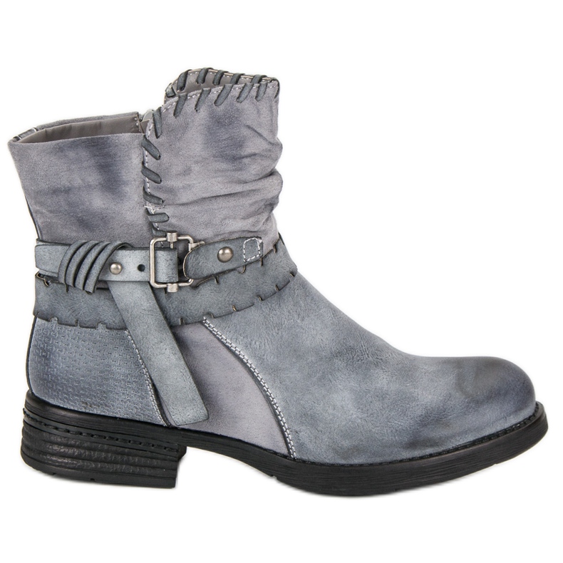 SDS Šedé pracovní boty šedá