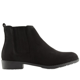 Černé dámské boty Chelsea L1215 Black černý