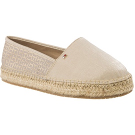 Tommy Hilfiger Vzor Espadrille hnědý