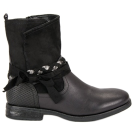 Forever Folie Dámské černé dělnice černá